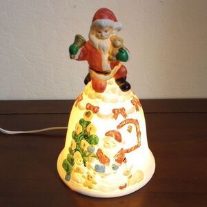 Vintage Christmas Around The World Lited Santa Bell